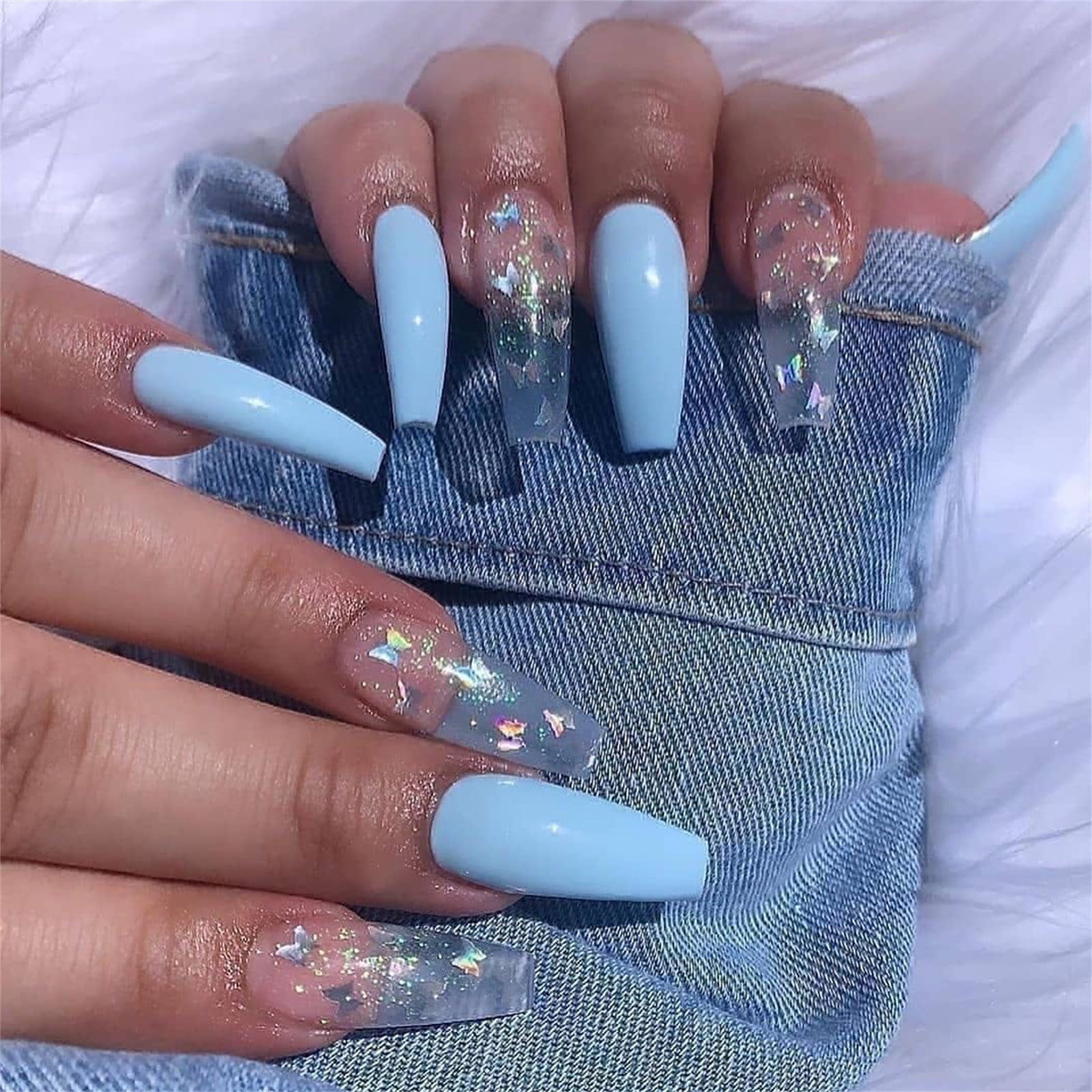 2024 Spring Nails: Coffin, Stiletto, Almond, and More - Trending Ideas and  Designs en 2024